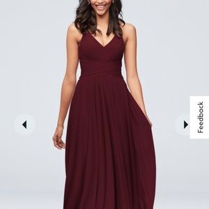 David’s Bridal Enchanted Bridesmaid Dress
